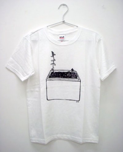 画像1: 須藤由希子：発泡スチロールの鉢 Tシャツ (1)