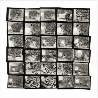 画像1: Annie Leibovitz: Keith Haring (contact sheet), New York City, 1986 (1)