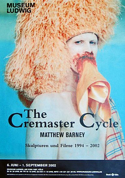 画像1: Matthew Barney: Cremaster Cycle, Koln ポスター (1)