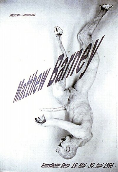 画像1: Matthew Barney: Kunsthalle Bern, 1996 ポスター (1)