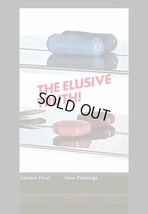 Damien Hirst: The Elusive Truth（Two Pills）ポスター - Satellite