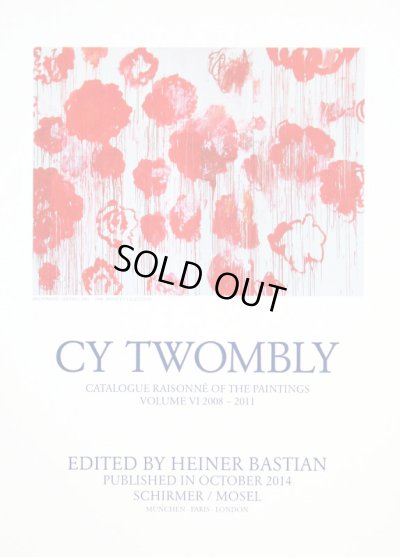 画像1: Cy Twombly: Catalogue Raisonne of the Paintings (Blooming) ポスター (1)