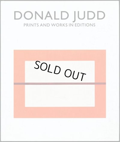 画像1: Donald Judd: Prints and Works in Editions (1)