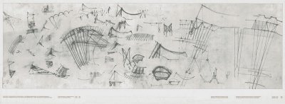 画像1: Alvar Aalto: スケッチ ポスター (1)