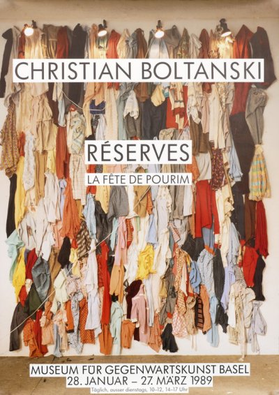 画像1: Christian Boltanski: Reserves展 ポスター (1)