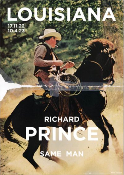 画像1: Richard Prince: Cowboy, 2016 ポスター (1)