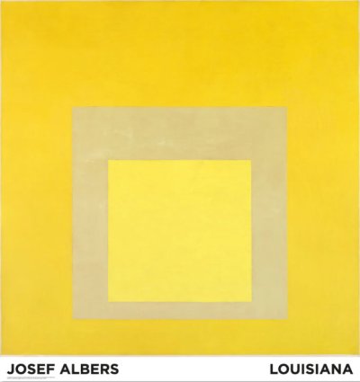 画像1: Josef Albers: Homage to the Square. Yellow climate ポスター (1)