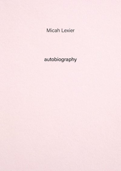 画像1: Autobiography n.8 by Micah Lexier (1)