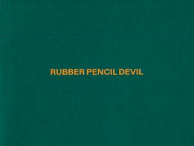 画像1: Alex Da Corte: Rubber Pencil Devil（Dark Green, 2023） (1)