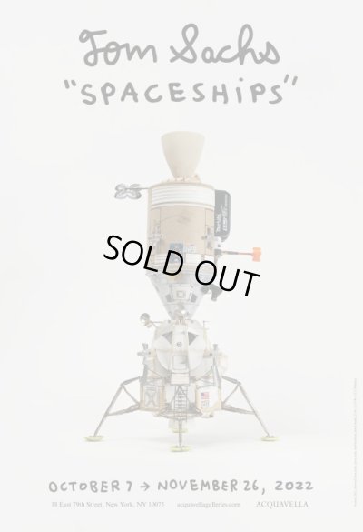 画像1: Tom Sachs: Spaceships ポスター (1)