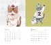 画像2: 樋口佳絵: 「cat＆dog＆me」カレンダー 2024 (2)