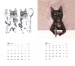 画像3: 樋口佳絵: 「cat＆dog＆me」カレンダー 2024 (3)