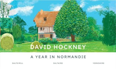 画像1: David Hockney: A Year in Normandie（House and Tree） ポスター (1)