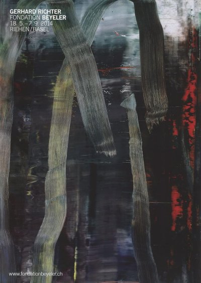 画像1: Gerhard Richter: Wald（Forest） ポスター (1)