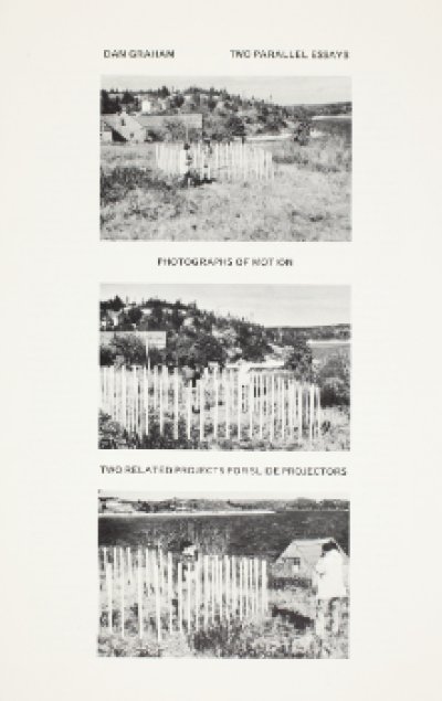 画像1: Dan Graham: Two Parallel Essays: Two Related Projects for Slide Projector & Photographs of MotionDate,1970 (1)