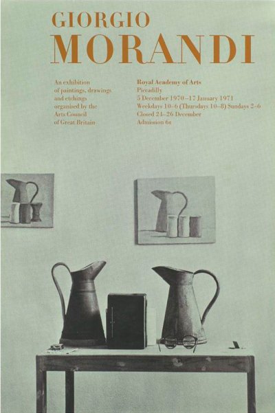 画像1: Giorgio Morandi: 展覧会ポスター (1)