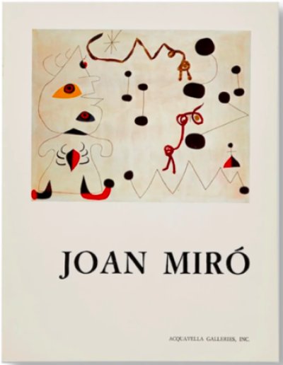 画像1: Joan Miró: Joan Miró Fall 1972 (1)