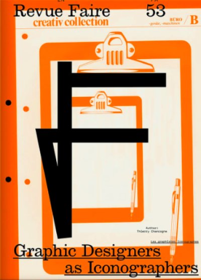 画像1: Revue Faire-To Look At Things #53: Graphic Designers As Iconographers (1)