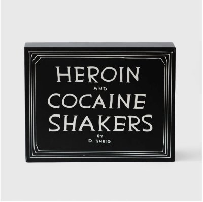 画像3: David Shrigley: Cocaine / Heroin Shakers（塩コショウ入れ） (3)
