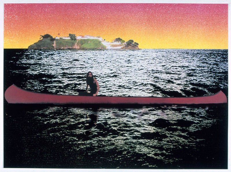 Peter Doig: Canoe - Island (2000) - Satellite / サテライト