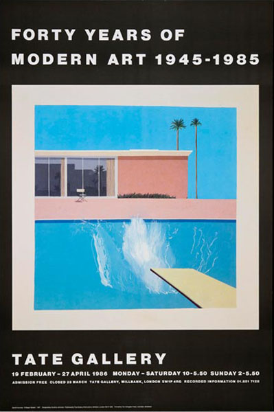 David Hockney: A Bigger Splash ポスター - Satellite / サテライト