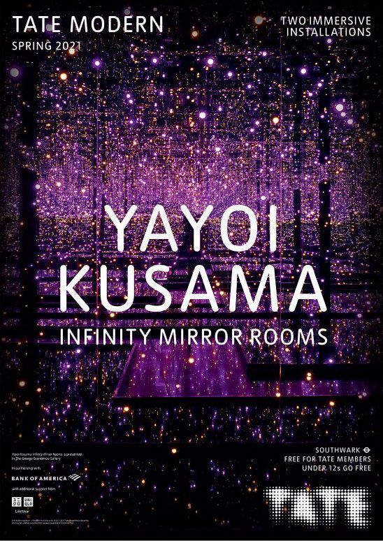 草間彌生: Infinity Mirror Rooms ポスター - Satellite / サテライト