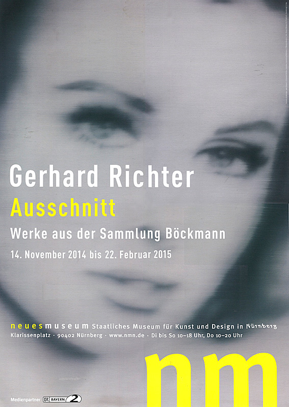 Gerhard Richter: 展覧会ポスター - Satellite Online Shop