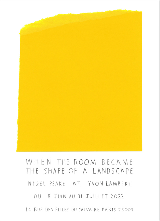 Nigel Peake: When the room became the shape of a landscape 